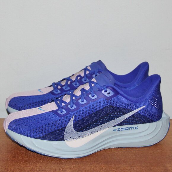 Nike ZoomX Pegasus Plus Running Shoes Women 9.5 Racer Blue Doll - Picture 2 of 6